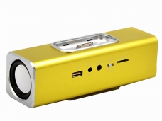 (B)JH MAUK3 Music Speakers Portable Music Angel Speaker For Iphone Ipod Ipad USB Micro SD TF Card PC Laptop MP3